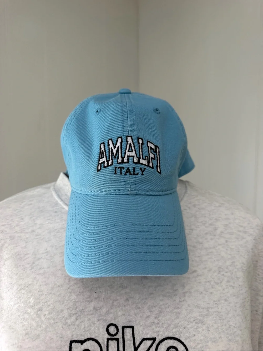 Amalfi Italy Light Blue Baseball Cap